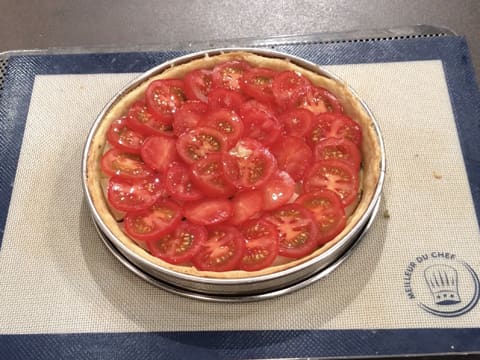 Tarte aux légumes printaniers et fromage de brebis - 92