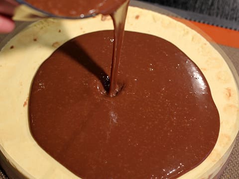 Tarte à la mangue et ganache lactée caramel - 78