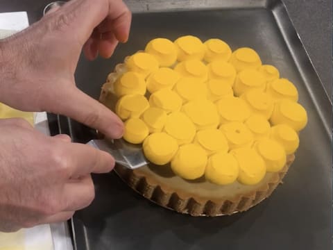 Tarte mangue et fruit de la passion - 127