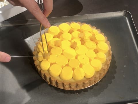 Tarte mangue et fruit de la passion - 132