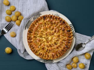 Tarte aux mirabelles