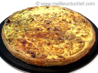 Tarte &agrave; l'oignon
