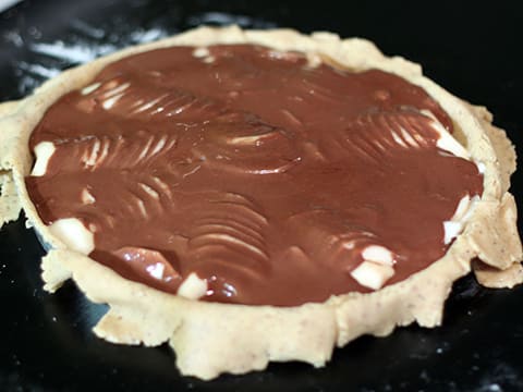 Tarte aux poires Belle-Hélène - 16