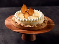 Tarte aux poires muscovado vanille amande