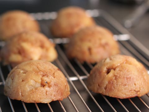 Tartelette aux pommes façon spéculoos et dôme en chocolat - 23