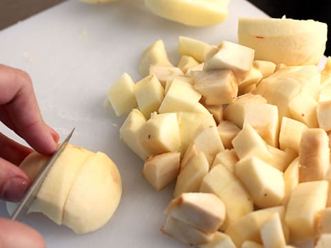 Tartelette aux pommes façon spéculoos et crémeux de marrons - 34