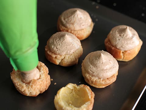 Tarte profiteroles, en parts individuelles - 52