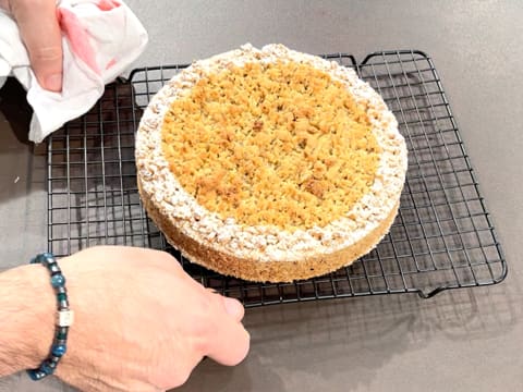 Tarte à la rhubarbe en crumble - 68