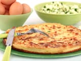 Tarte au saumon et courgettes