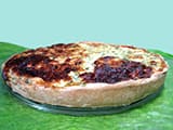 Tarte au saumon fum&eacute; et au fromage