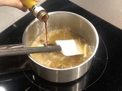 Ajout arôme vanille dans casserole