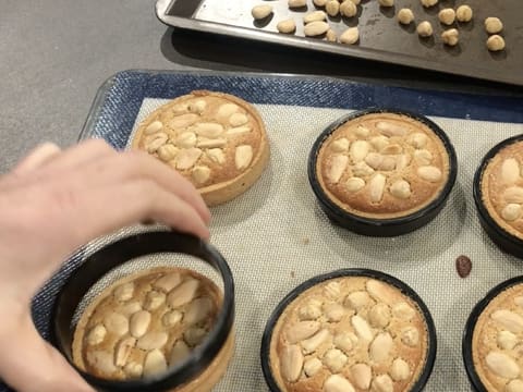 Cercle retiré de la tarte