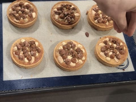 Fleur de sel sur tartelettes