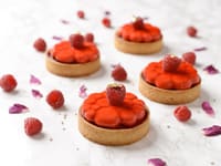 Tartelettes bavaroise framboise