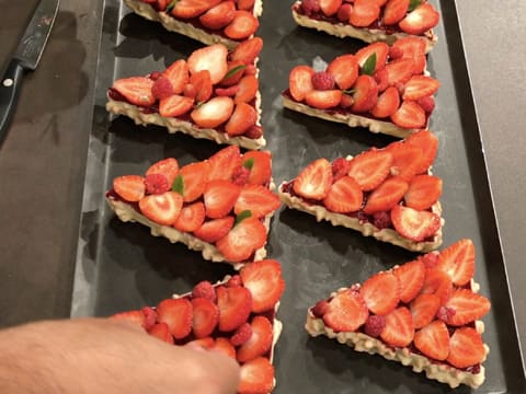 Tartelette croquante aux fraises - 93