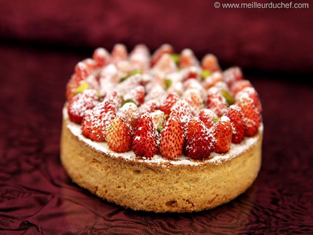 Tartelette aux fraises des bois