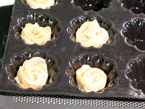 Tartelettes poires, façon fleur - 23