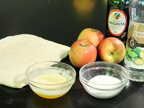 Tartelettes pommes, façon fleur - 1