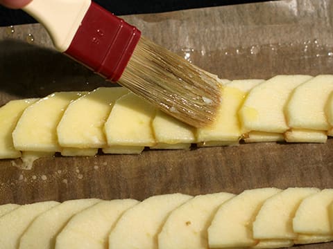 Tartelettes pommes, façon fleur - 10