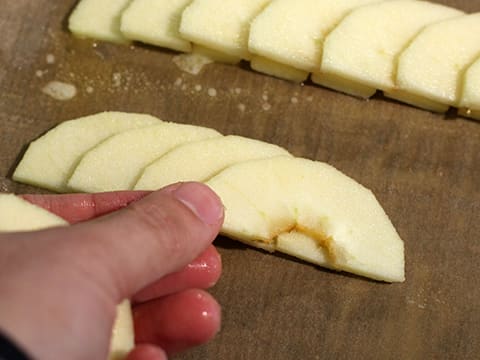 Tartelettes pommes, façon fleur - 8