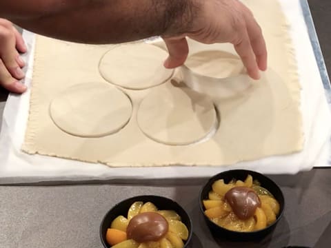 Tartelette tatin aux abricots et caramel beurre salé - 6