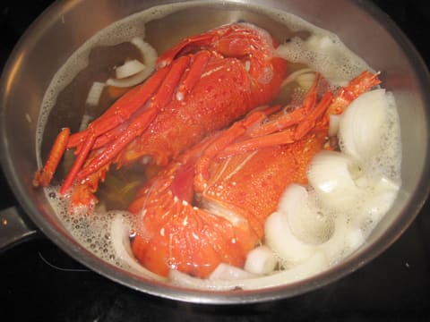 Tatin de langouste aux coquilles Saint-Jacques - 3