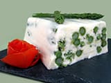 Terrine aux deux asperges