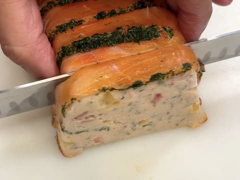 Terrine de saumon à la ciboulette - 84