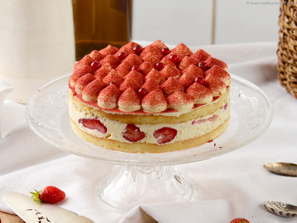 Tiramisu Fraises La Recette Illustr E Meilleur Du Chef