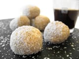 Truffes blanches au chocolat