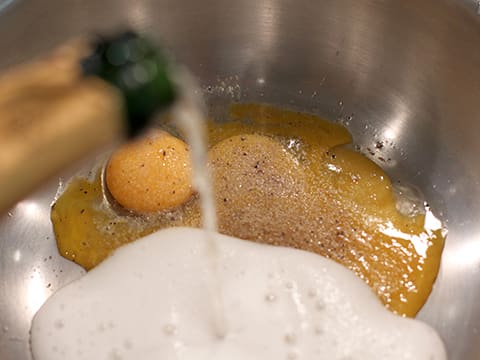 Turbot à la mousseline de Saint-Jacques et girolles sur son écrasé de potimarron - 48