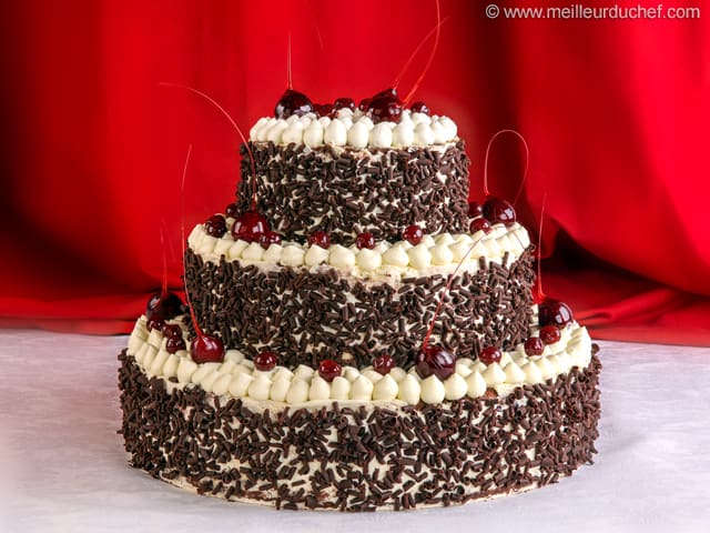 Forêt noire façon Wedding Cake