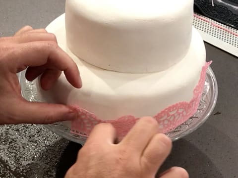 Wedding cake vanille/framboise - 134