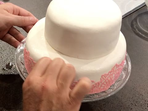 Wedding cake vanille/framboise - 135