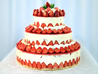 Fraisier façon Wedding Cake