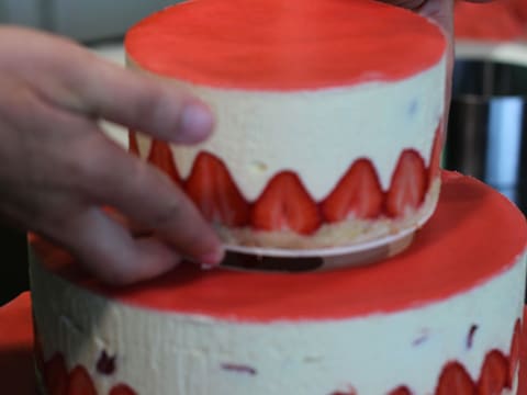 Fraisier façon Wedding Cake - 136