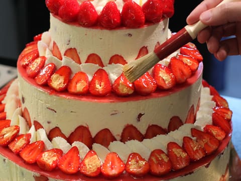 Fraisier façon Wedding Cake - 154