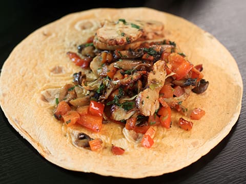 Wraps au poulet et aux légumes - 15