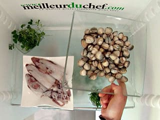 Recette de produit de la mer