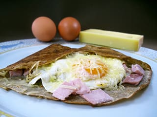 Recette Crêpe salée