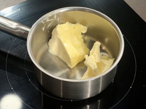 Place the butter in a saucepan