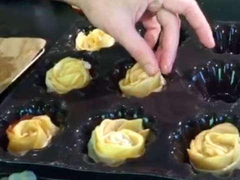 Puff Pastry Apple Roses - 26