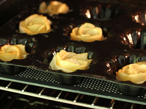 Puff Pastry Apple Roses - 27
