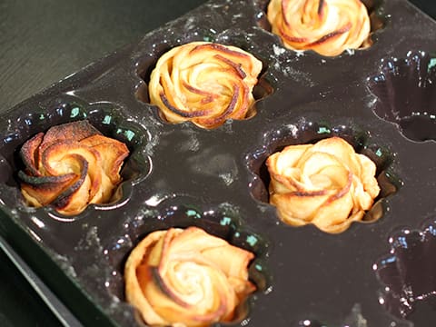 Puff Pastry Apple Roses - 28