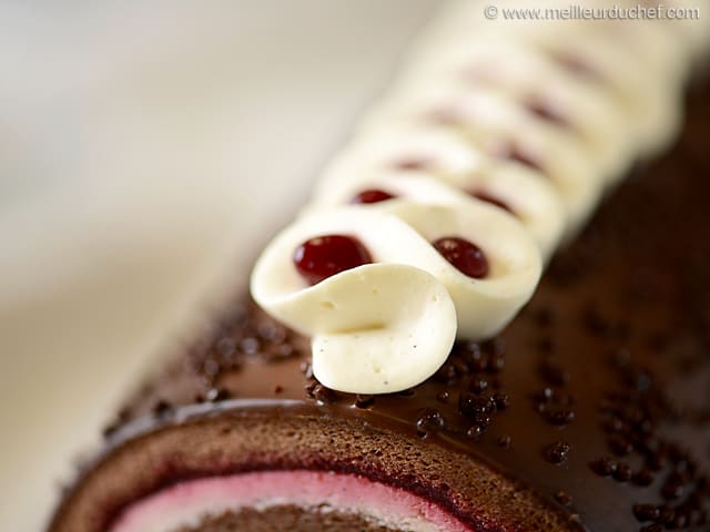 Black Forest Cake Roll