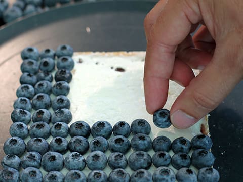 Blueberry Tart with Mascarpone Chantilly Cream - 47