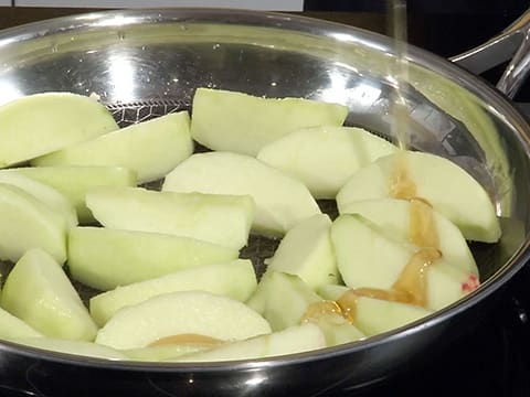 Caramel & Apple Brownie Cake - 26