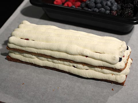 Chantilly Millefeuille with Red Berries - 69