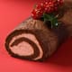 Chestnut & Chocolate Christmas Roll Cake
