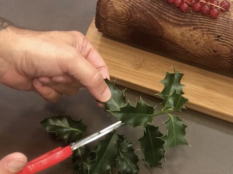 Chestnut & Chocolate Christmas Roll Cake - 66